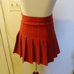 ❗NO SWAPS❗NWT Red AA Tennis Skirt